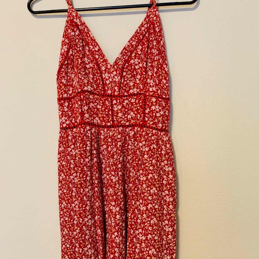 Red Romper from hollister